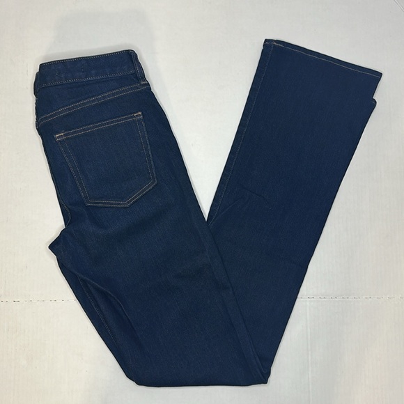 GAP | Perfect Boot Dark Wash Denim Jeans w/ Manufacture Fade | Size 27L - Picture 3 of 10